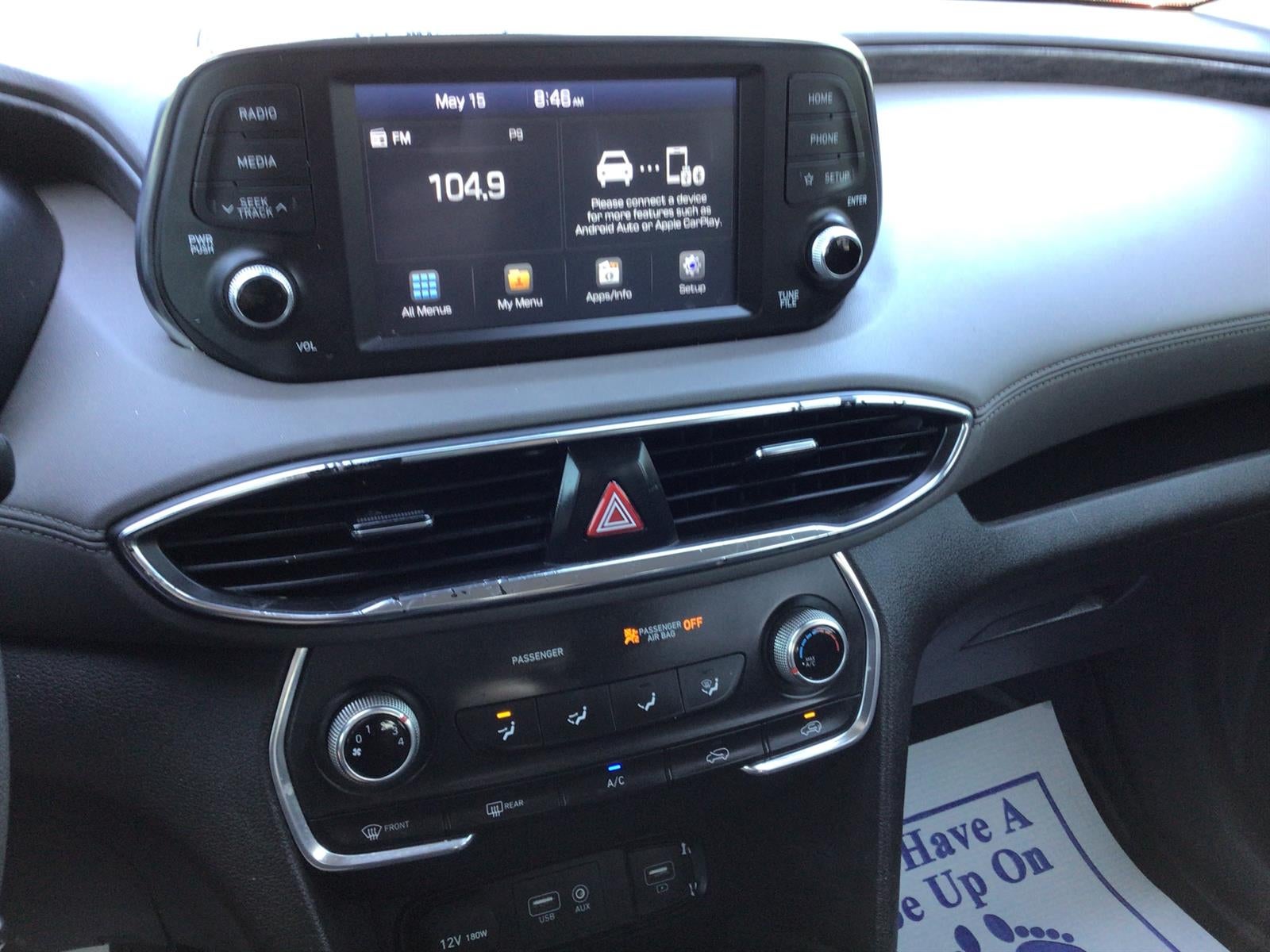 2019 Hyundai SANTA FE SE 2.4L